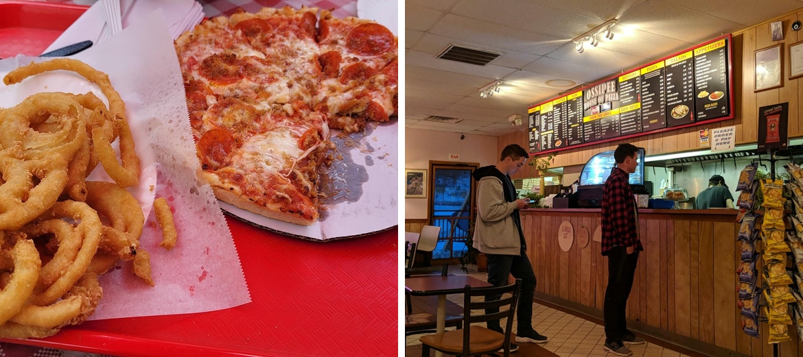 Ossipee House of Pizza Menu