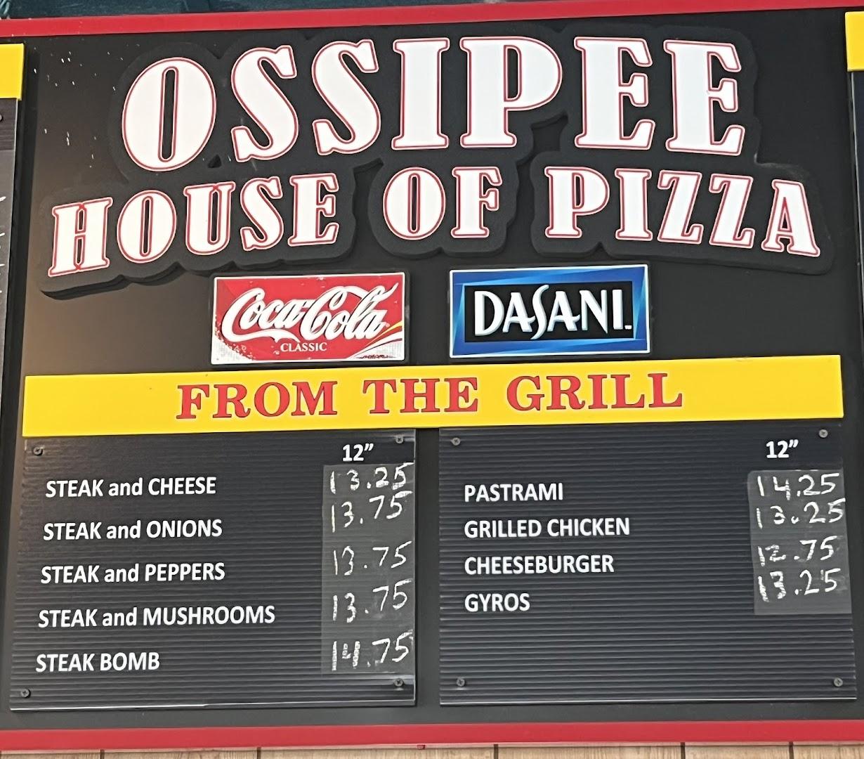 Ossipee House of Pizza