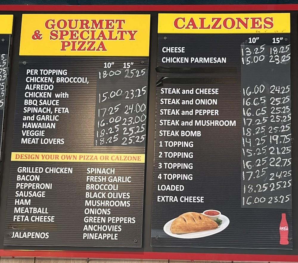 Ossipee House of Pizza Menu image 1
