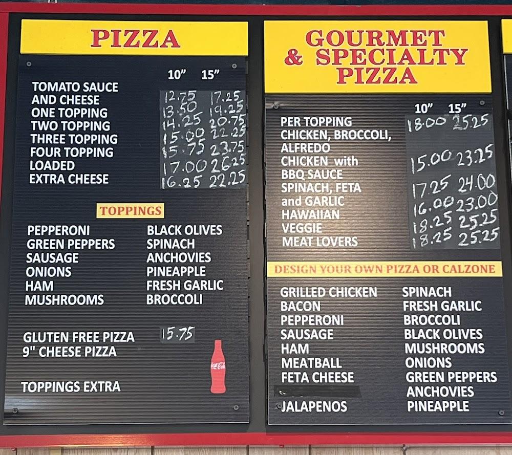 Ossipee House of Pizza Menu image 3